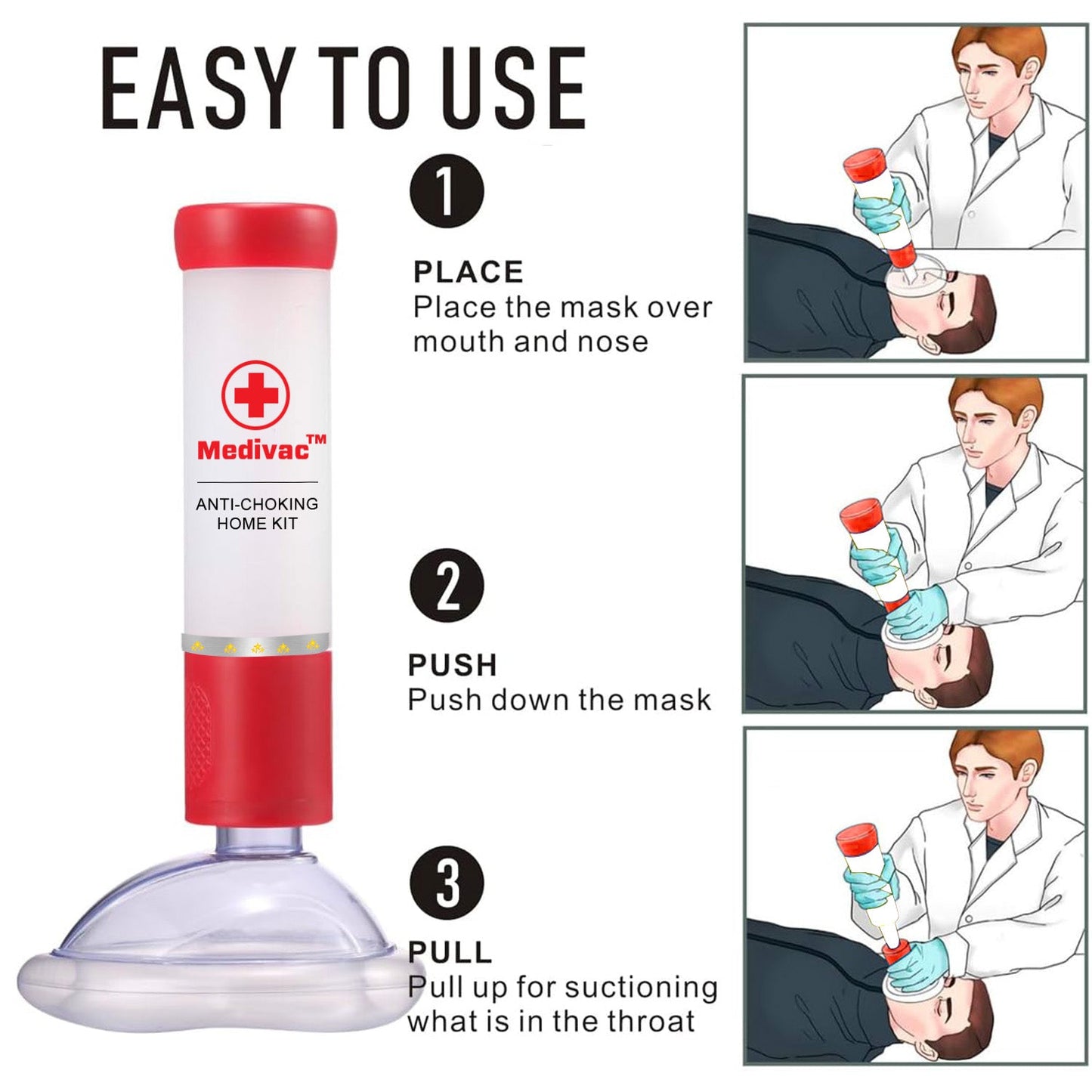 đĽ 2025 Hot Sale 70% OFF đ¨ MediVac⢠Rescue Pro Anti-Choking Home Kit đ° Protect Your Family - Peace Of Mind