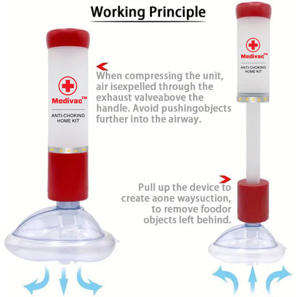 💥 2025 Hot Sale 70% OFF 🚨 MediVac™ Rescue Pro Anti-Choking Home Kit 🔰 Protect Your Family - Peace Of Mind