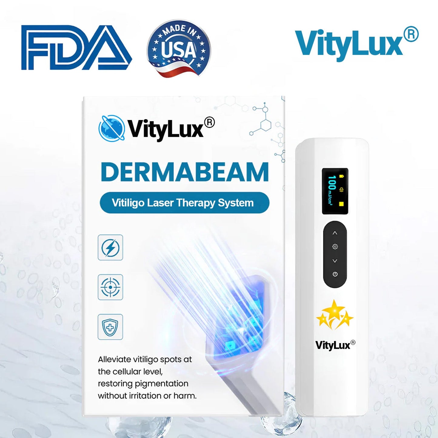 💥 2025 Hot Sale 70% OFF 🔥 VityLux® DermaBeam Vitiligo Laser Therapy System